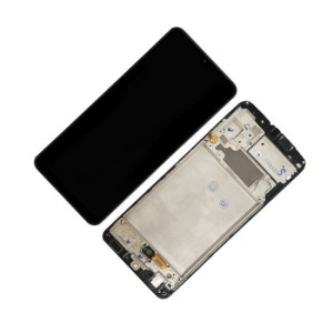 Pantalla Con Marco Samsung Galaxy A325 A32 4G OLED OLED Con Funcion Huella tamaño lcd original