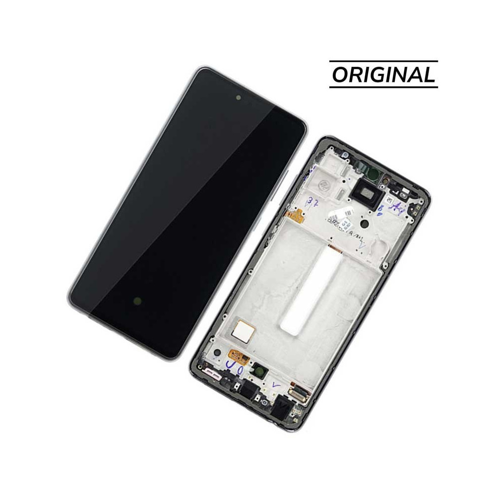 Pantalla para Samsung A53 /A536 con Marco Oro Naranja (Original Service Pack)