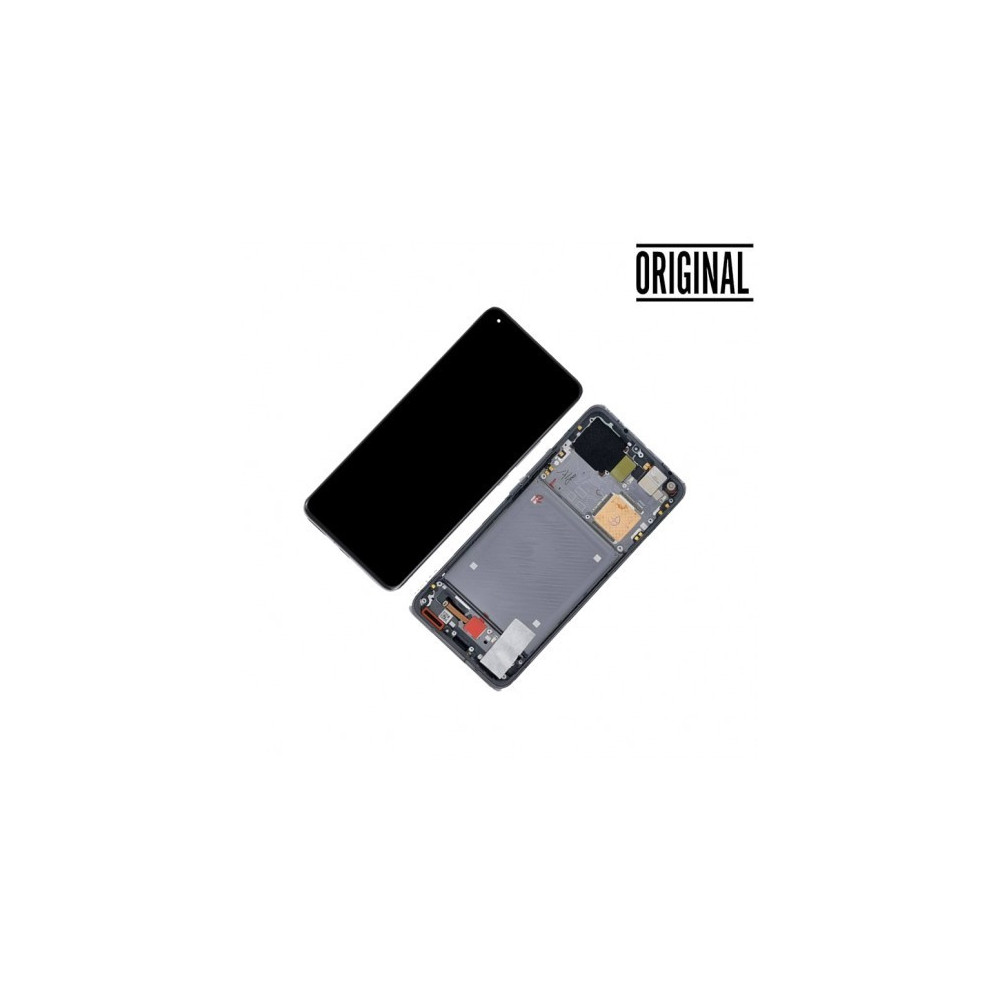 Pantalla para Xiaomi Mi 11 Ultra Con Marco Negro (Original Service Pack)