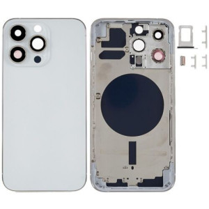 Chasis con Tapa Trasera para iPhone 13 Pro Blanco