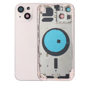 Chasis con Tapa Trasera para iPhone 13 Rosa( oro )