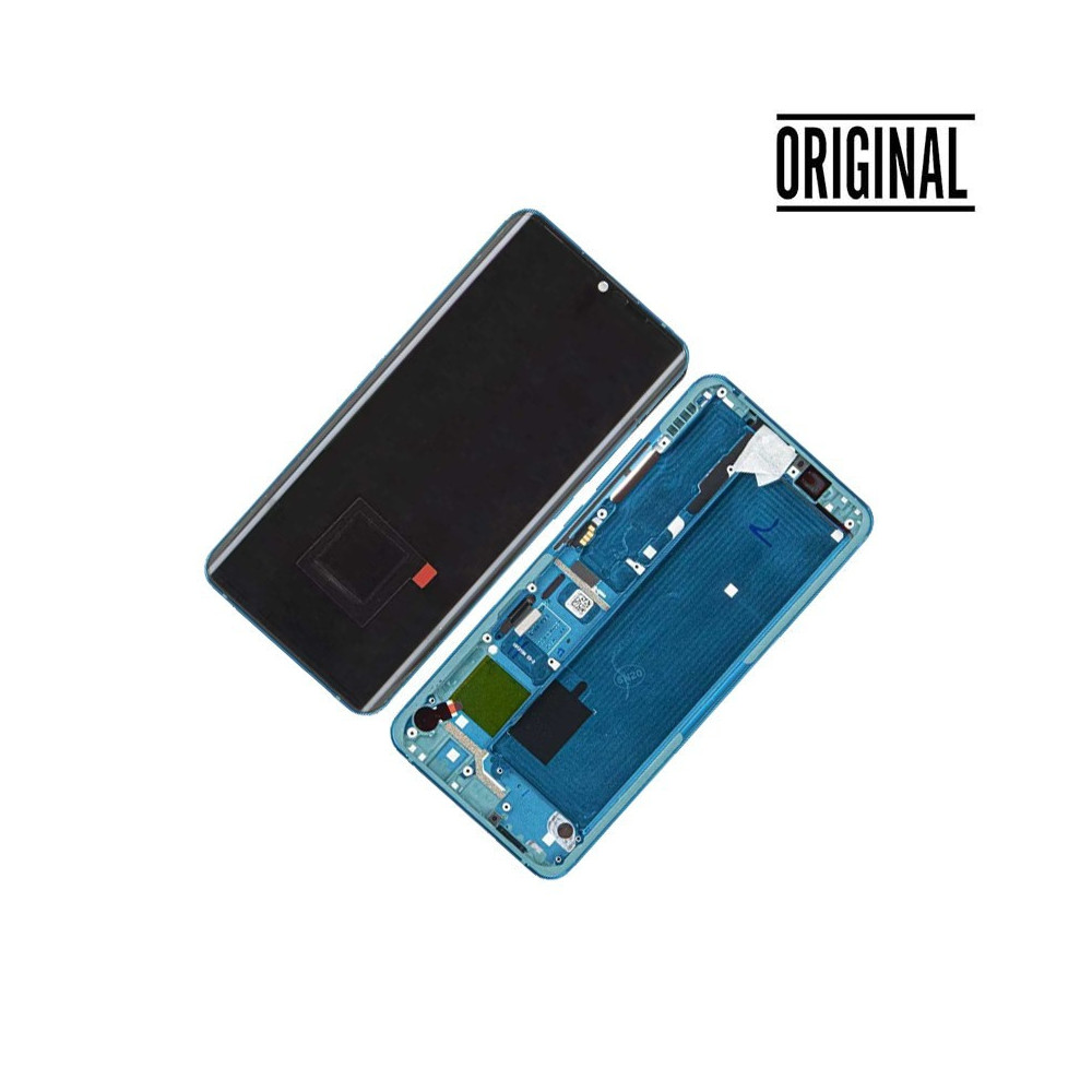 Pantalla para Xiaomi Mi Note 10 /Note 10 Pro /Note 10 Lite con Marco Verde (Original Service Pack)