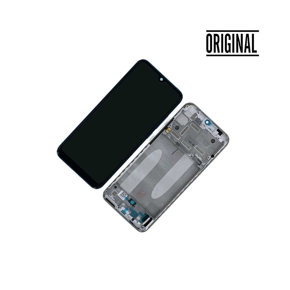 Pantalla para Xiaomi Mi A3 con Marco Plata (Original Service Pack)