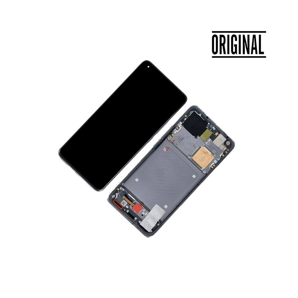 Pantalla para Xiaomi Mi 11 Ultra con Marco Negro (Original Service Pack)