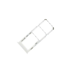 Bandeja de tarjeta SIM /SD  para Samsung A12 /A125 Plata