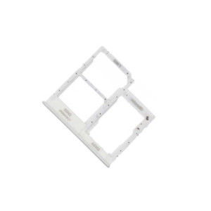 Bandeja de tarjeta SIM /SD  para Samsung A41 /A415 Plata