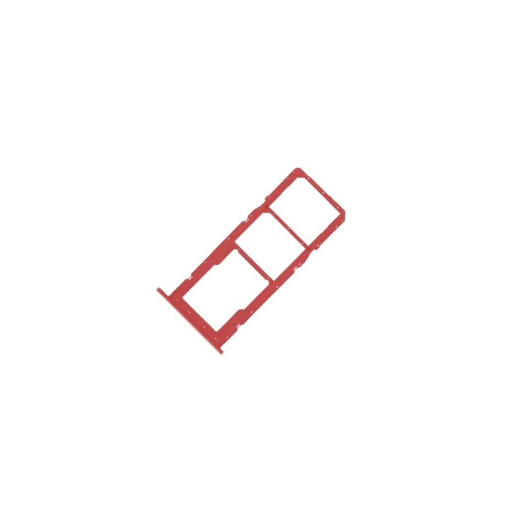 Bandeja SIM/SD para Samsung A01 /A015 Roja