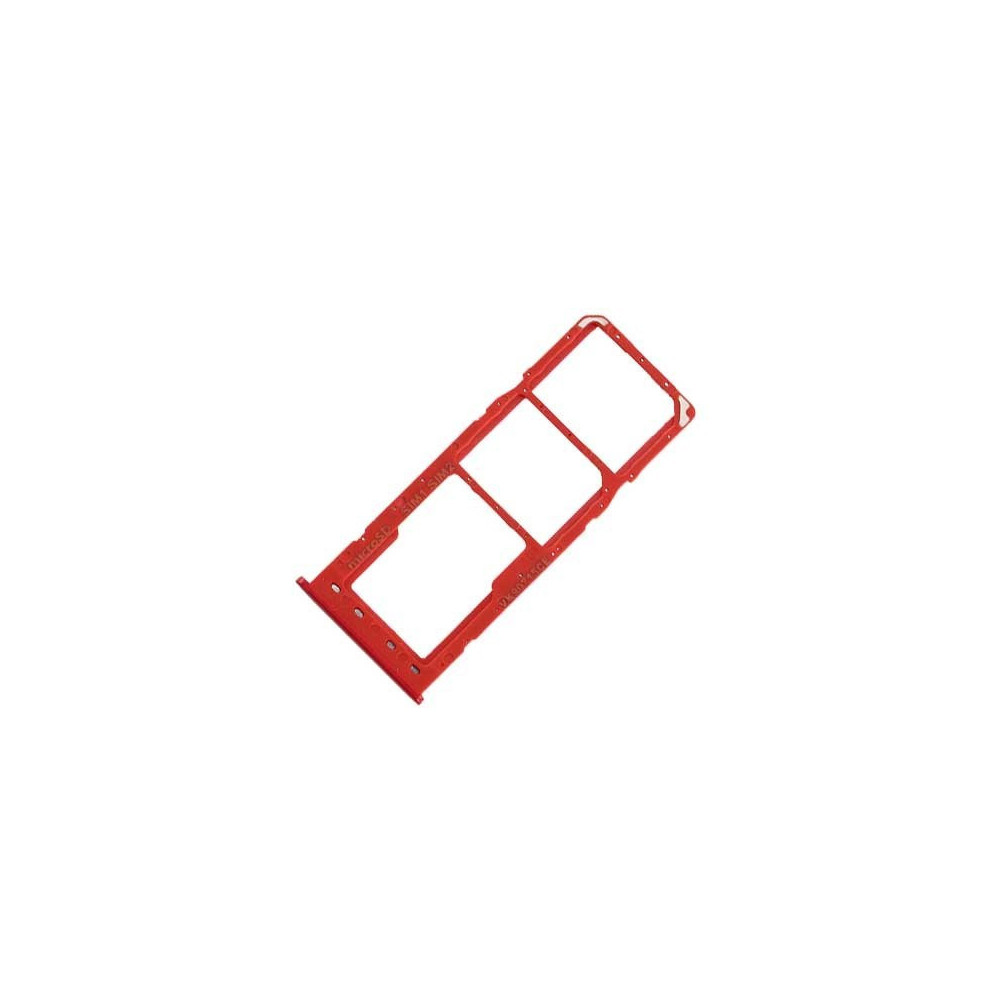 Bandeja SIM/SD para Samsung A10 /A105 Roja