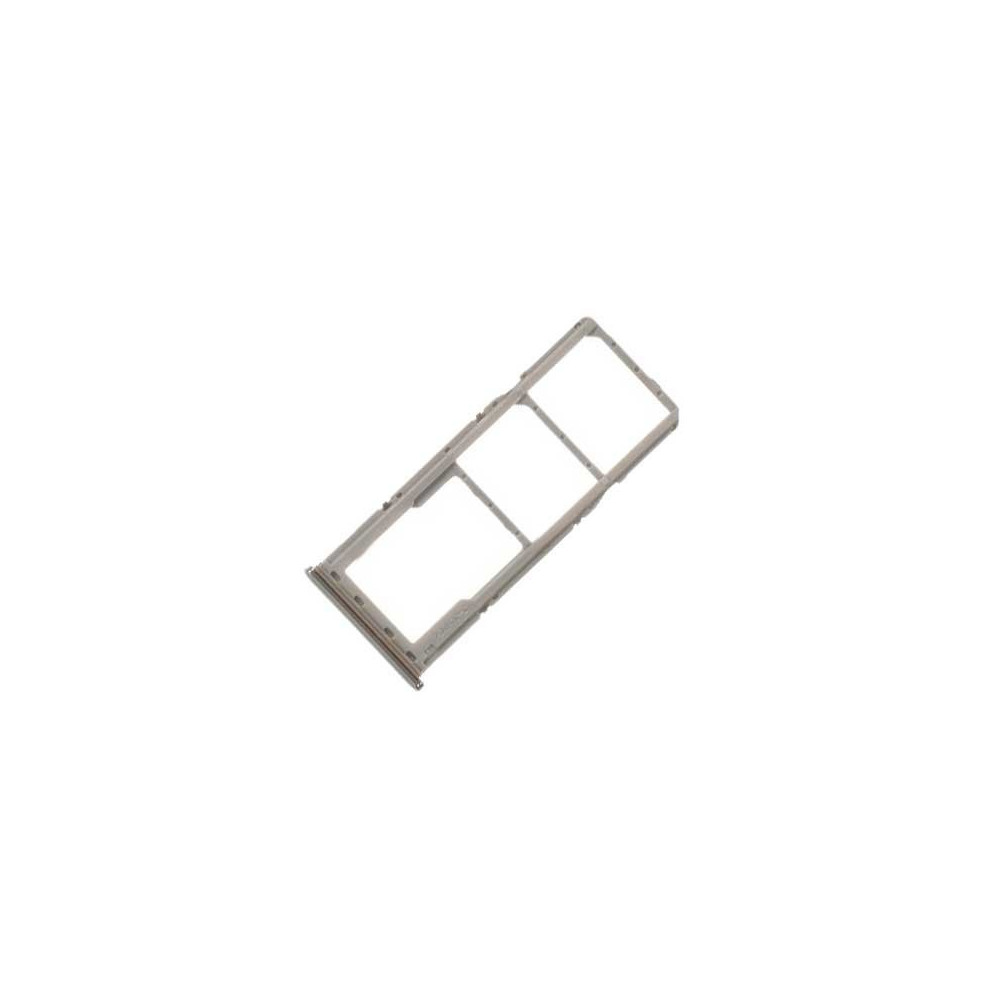 Bandeja SIM/SD para Samsung A20 /A205 Plata
