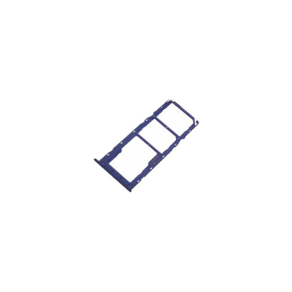 Bandeja SIM/SD para Samsung A20S /A207 Azul