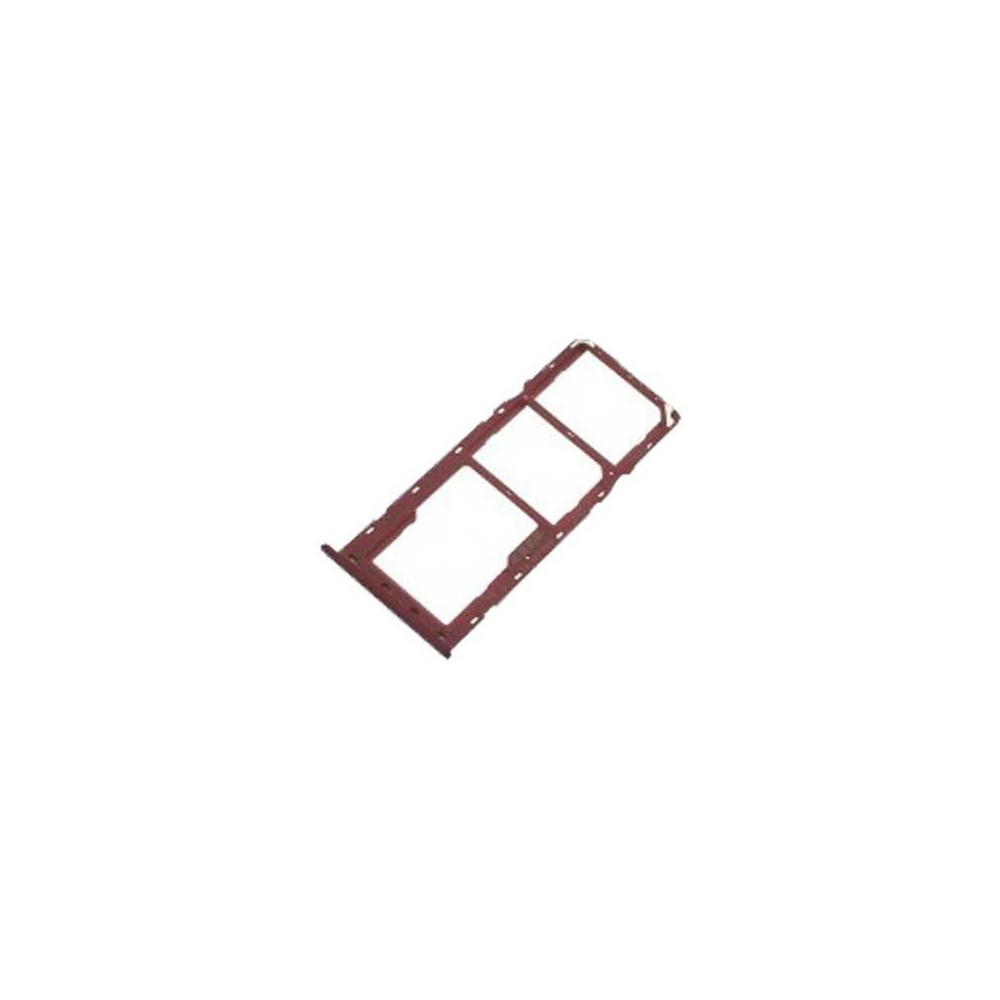Bandeja SIM/SD para Samsung A20S /A207 Roja