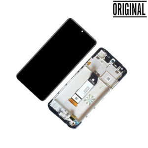 Pantalla para Mi Redmi Note 10 5G / Poco M3 Pro Con Marco Negro (Original Service Pack)
