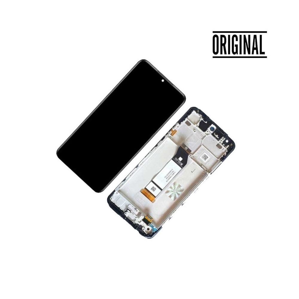 Pantalla para Mi Redmi Note 10 5G / Poco M3 Pro Con Marco Negro (Original Service Pack)