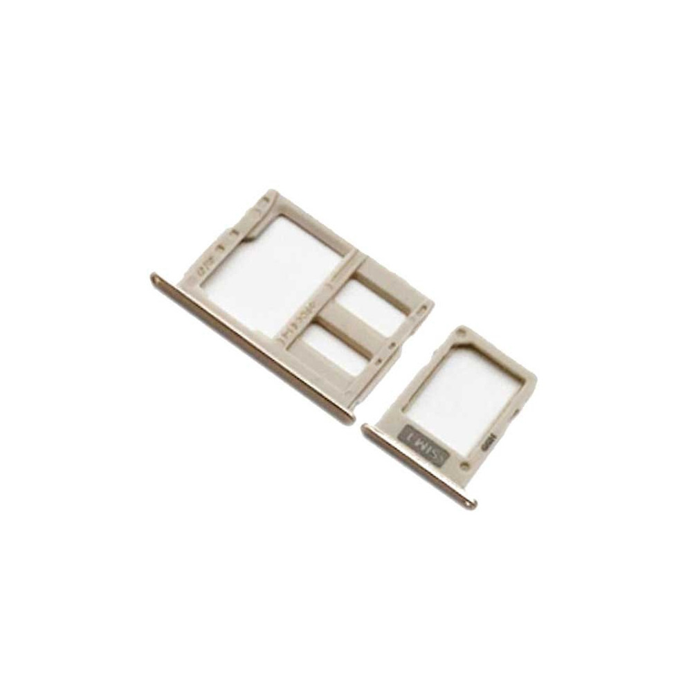Bandeja SIM/SD para Samsung A6 A600 / A6 Plus 2018 A605 Oro ( conjunto de 2 bandejas )