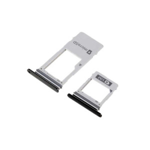 Bandeja SIM/SD para Samsung A8 2018 A530 / A8 Plus A730 Negra