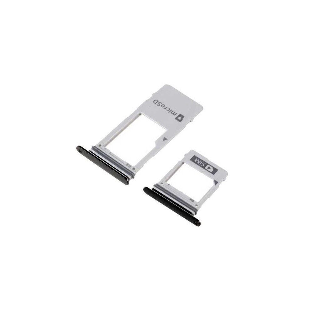 Bandeja SIM/SD para Samsung A8 2018 A530 / A8 Plus A730 Negra