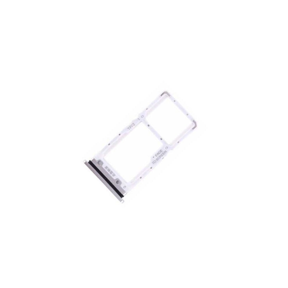 Bandeja SIM/SD para Xiaomi Mi 9 Lite Plata