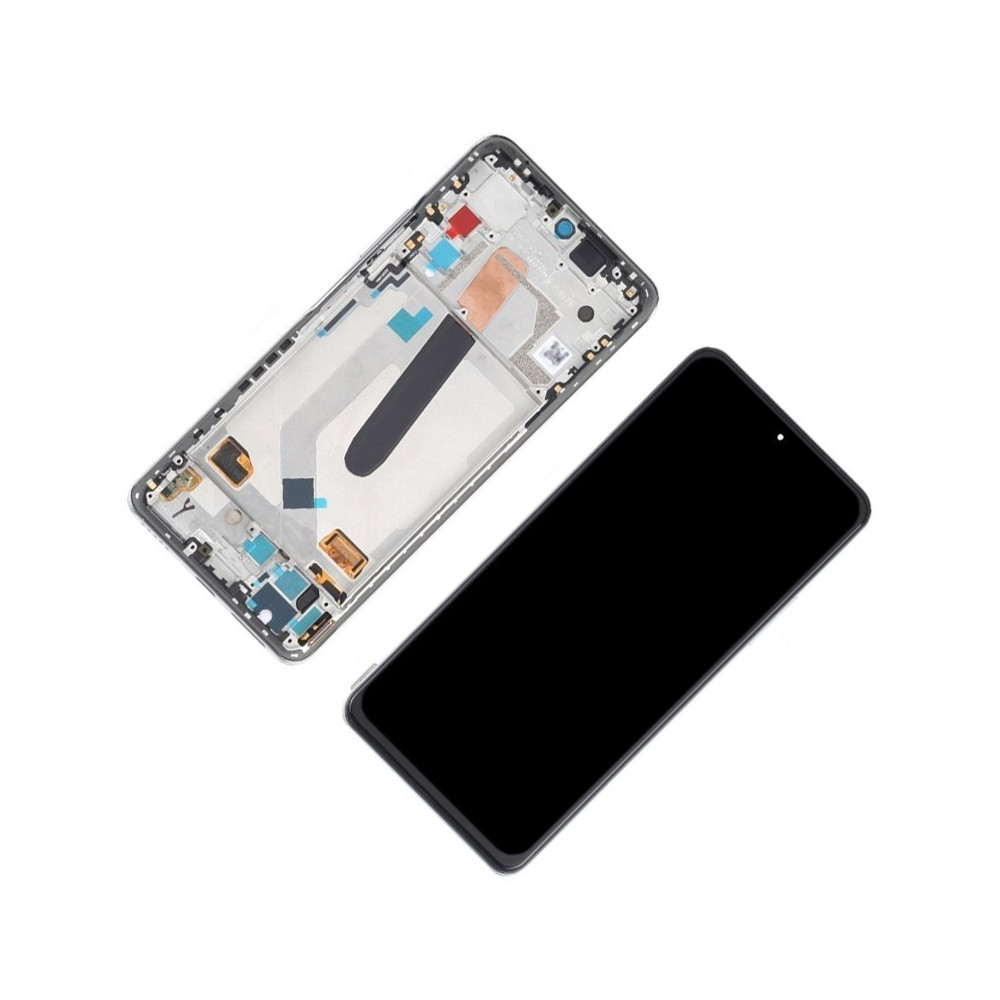 Pantalla para Xiaomi Mi 11X Pro / Xiaomi Mi 11i /POCO F3 5G 2021 Con Marco Blanco (Original Service Pack)