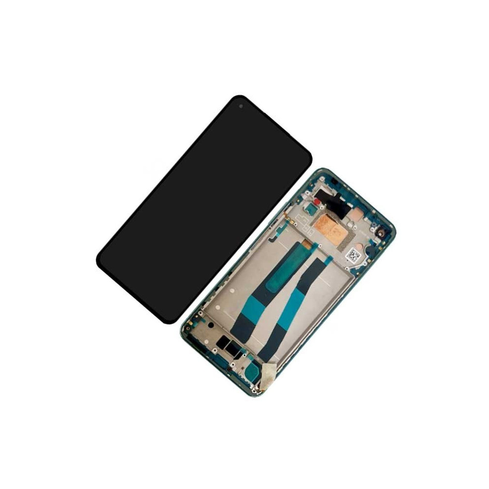 Pantalla para Xiaomi Mi 11 Lite 4G/5G /MI 11 LITE 5G NE Con Marco Azul (Original Service Pack)