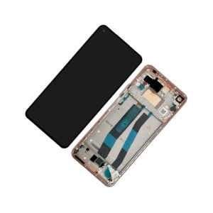 Pantalla para Xiaomi Mi 11 Lite 4G Con Marco Rosa (Original Service Pack)