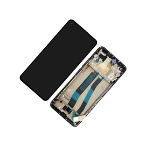 Pantalla para Xiaomi Mi 11 Lite 4G Con Marco Negro (Original Service Pack)