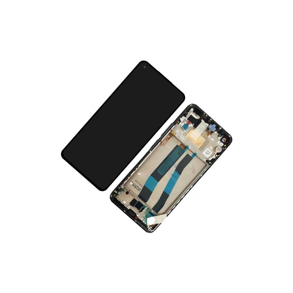 Pantalla para Xiaomi Mi 11 Lite 4G Con Marco Negro (Original Service Pack)