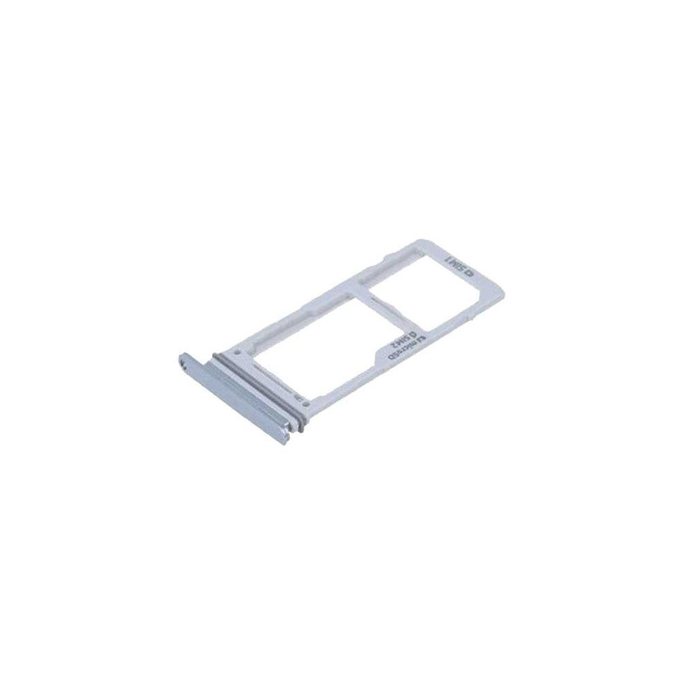 Bandeja SIM/SD para Samsung S10e /G970,  S10 /G973, S10 Plus G975 Plata