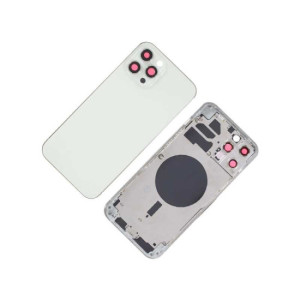 Chasis con Tapa Trasera para iPhone 12 Pro Max Blanco