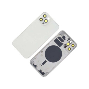 Chasis con Tapa Trasera para iPhone 12 Pro Blanco