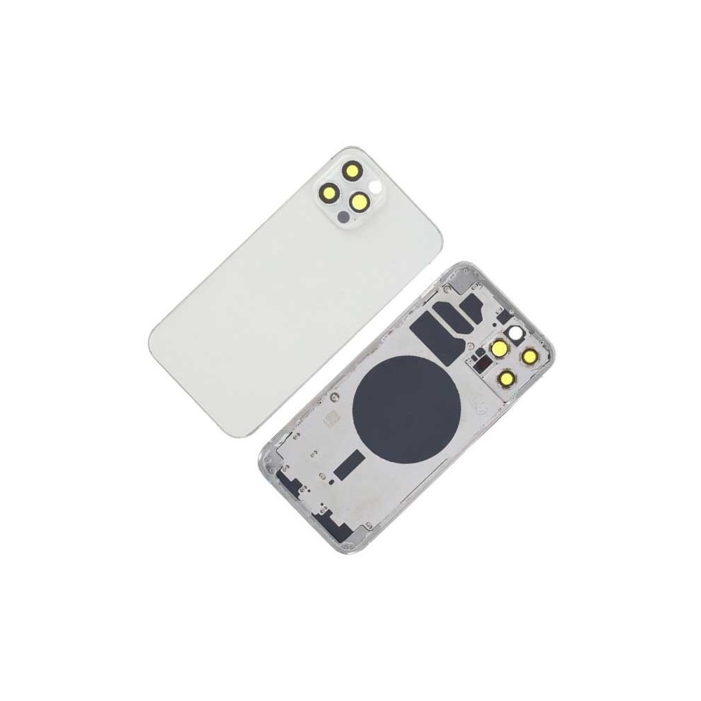 Chasis con Tapa Trasera para iPhone 12 Pro Blanco