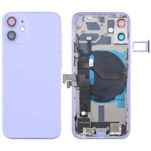 Chasis con Tapa Trasera para iPhone 12 Mini Purpura