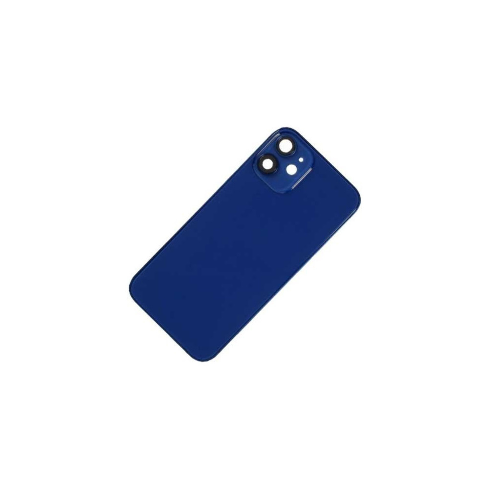 Chasis con Tapa Trasera para iPhone 12 Mini Azul