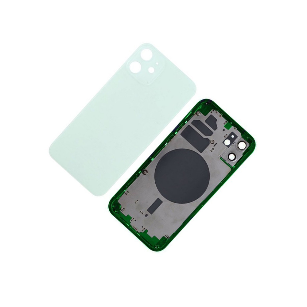 Chasis con Tapa Trasera para iPhone 12 Verde
