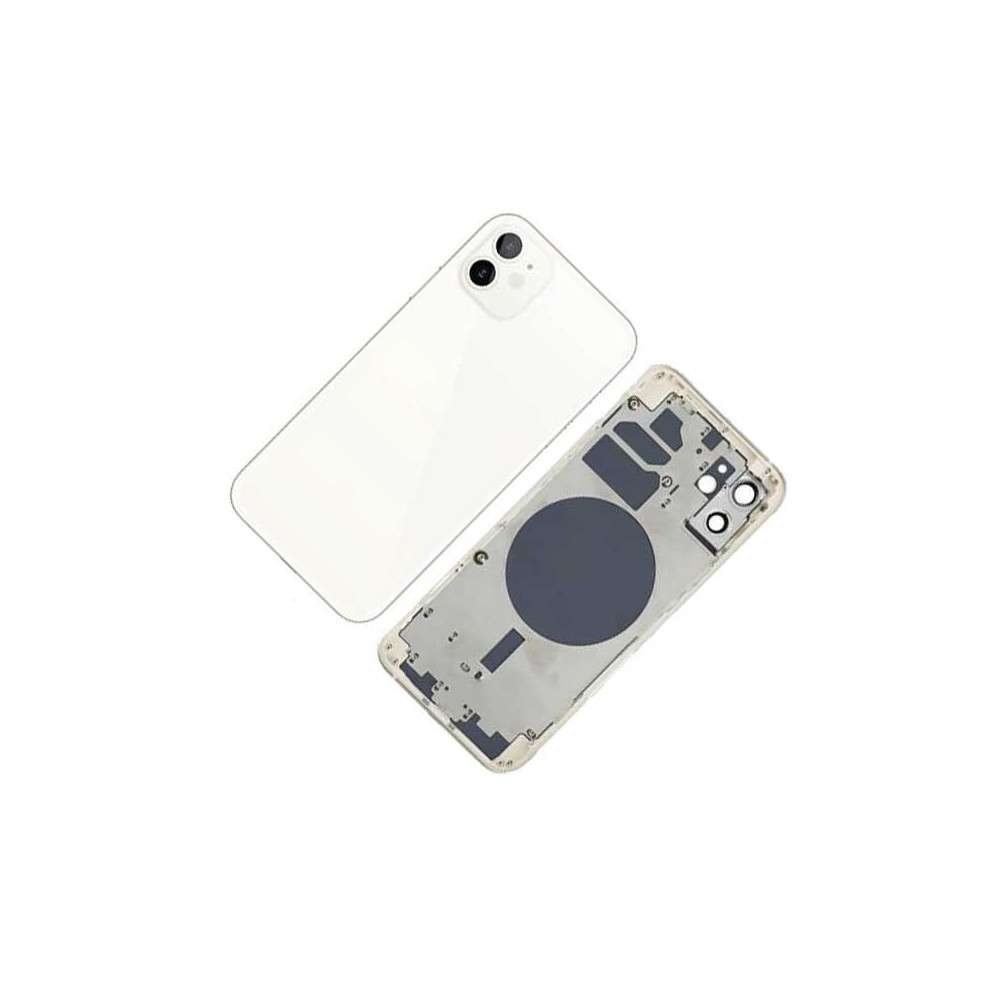 Chasis con Tapa Trasera para iPhone 12 Blanco