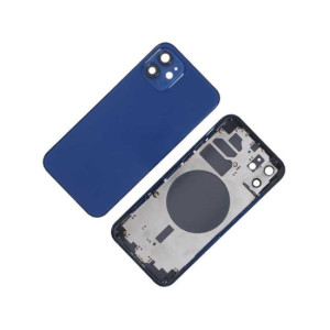 Chasis con Tapa Trasera para iPhone 12 Azul