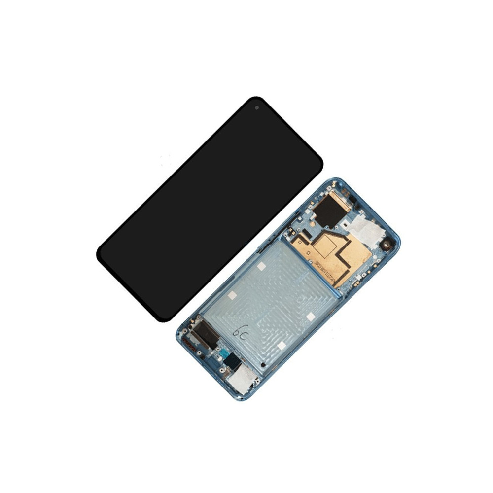 Pantalla para Xiaomi Mi 11 5G Con Marco Azul (Original Servicepack)