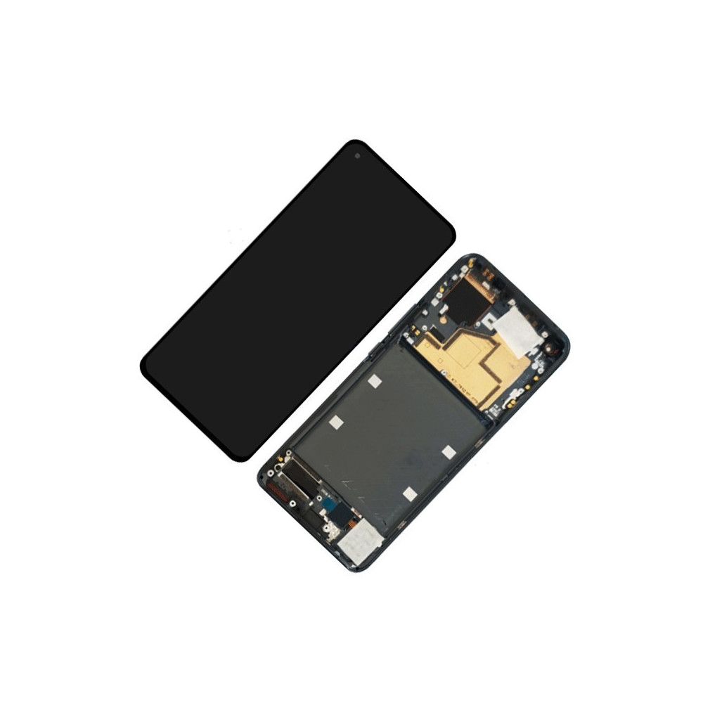 Pantalla para Xiaomi Mi 11 5G Con Marco Negro (Original Servicepack)