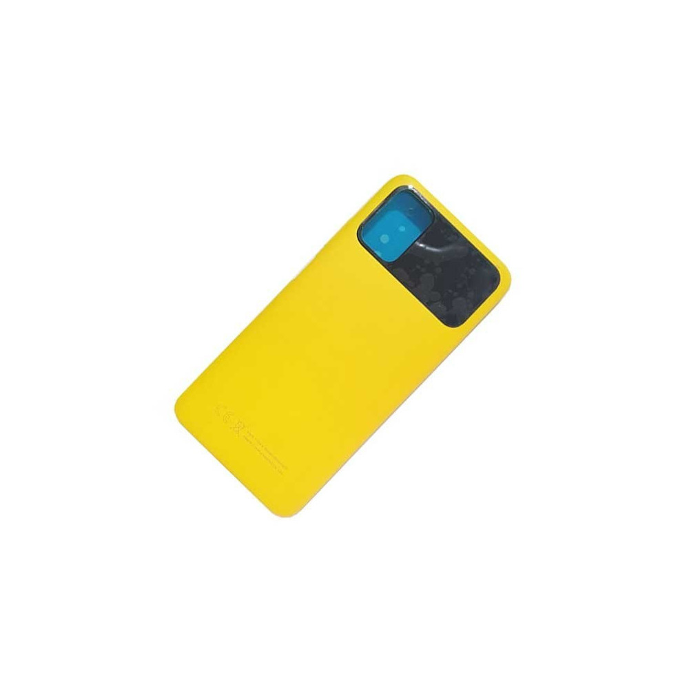 Tapa trasera para Xiaomi MiPoco M3 Amarillo