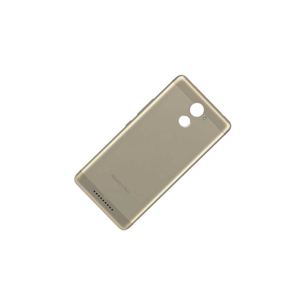 Tapa trasera para BQ U Plus Oro