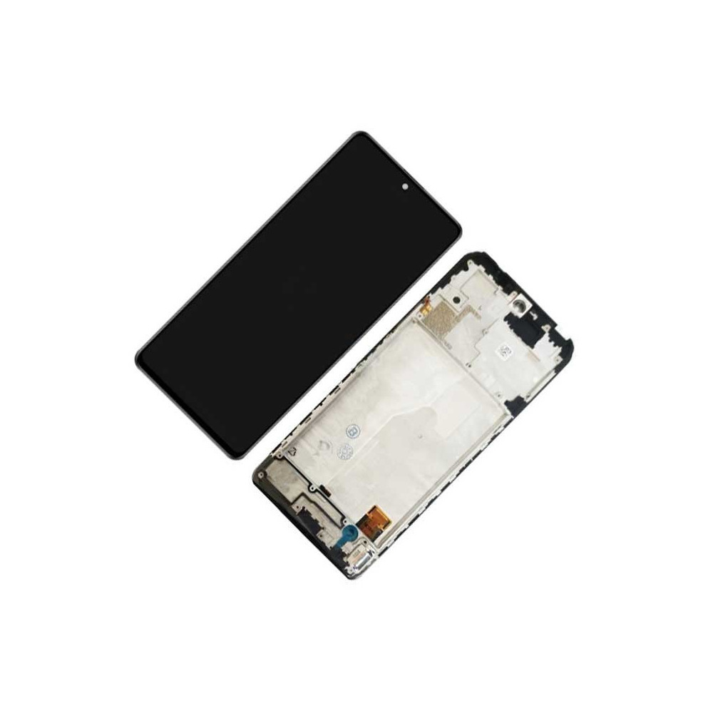 Pantalla para Mi Redmi Note 10 Pro 4G Con Marco Negro/Tarnish Gris (Original Service Pack)