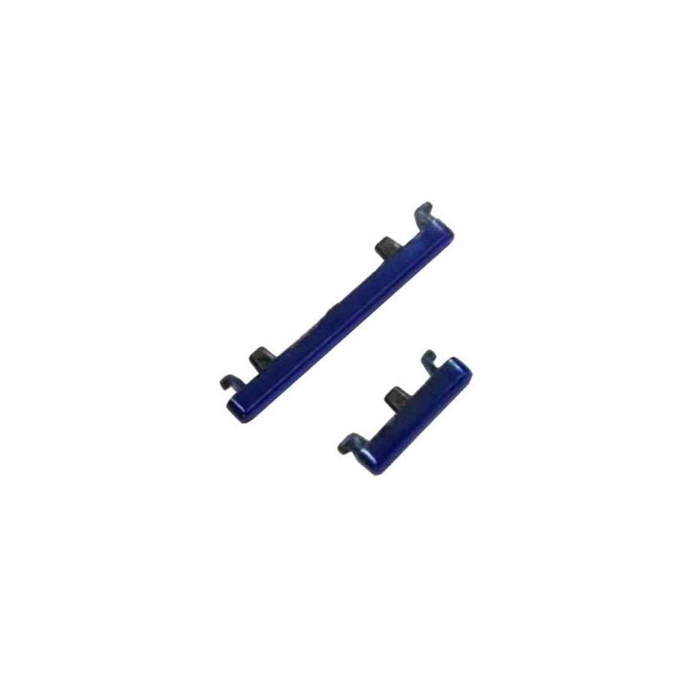 Botón lateral de Volumen y Power para Redmi 7 Azul