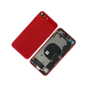 Chasis con Tapa Trasera para iPhone 8 Plus Roja