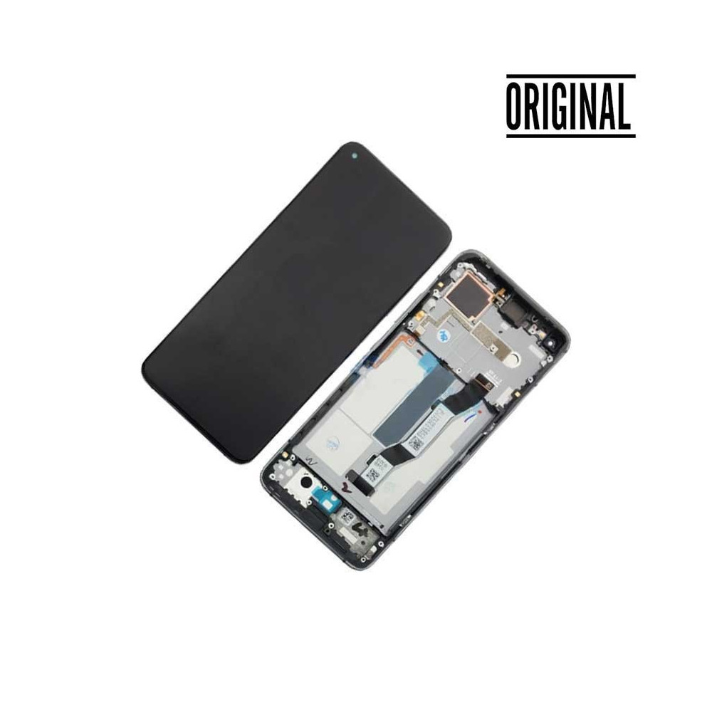 Pantalla para Xiaomi Mi 10T / Mi 10T Pro / Redmi K30S con Marco Negro (Original Service Pack)