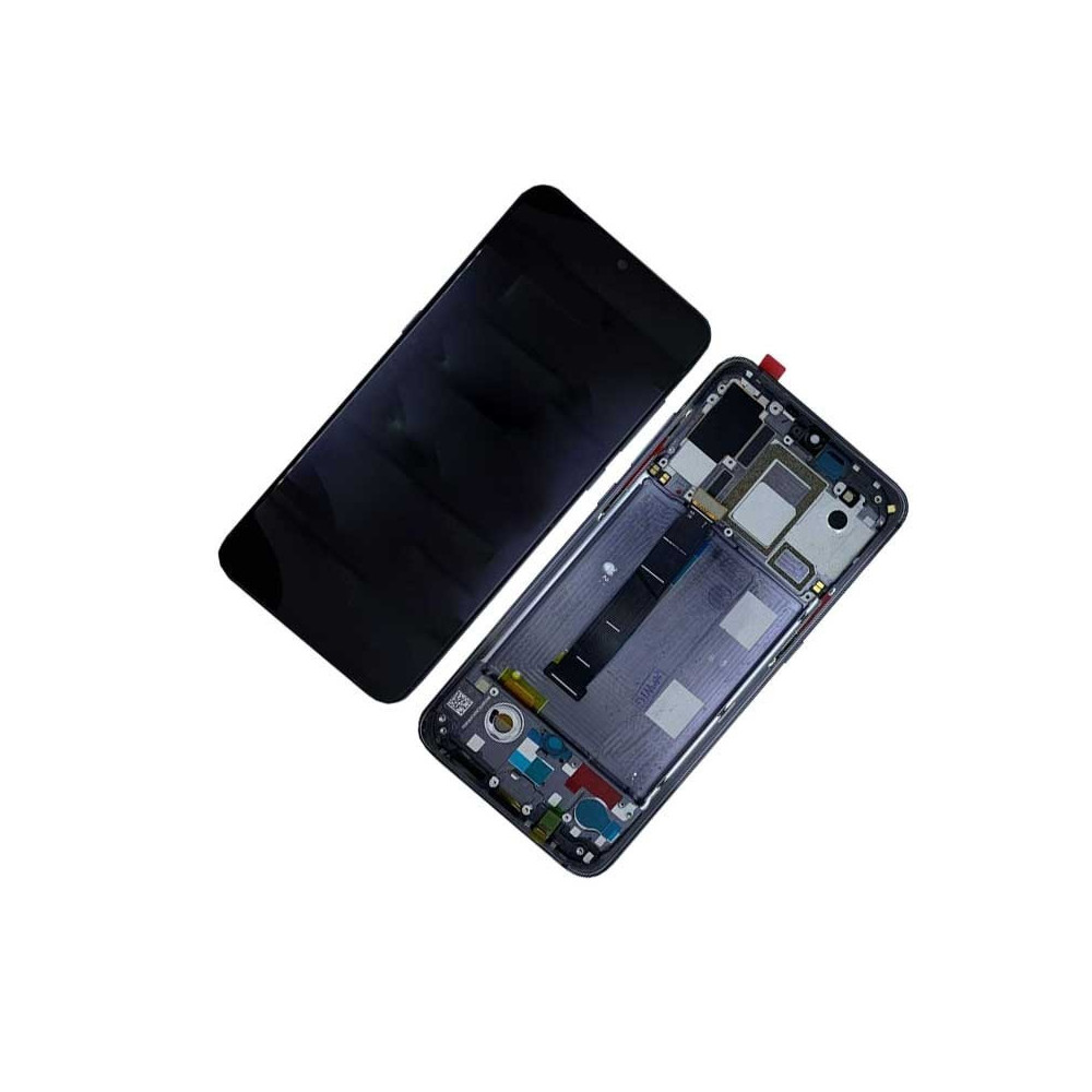 Pantalla para Xiaomi Mi 9 con Marco Negra (Original Service Pack)
