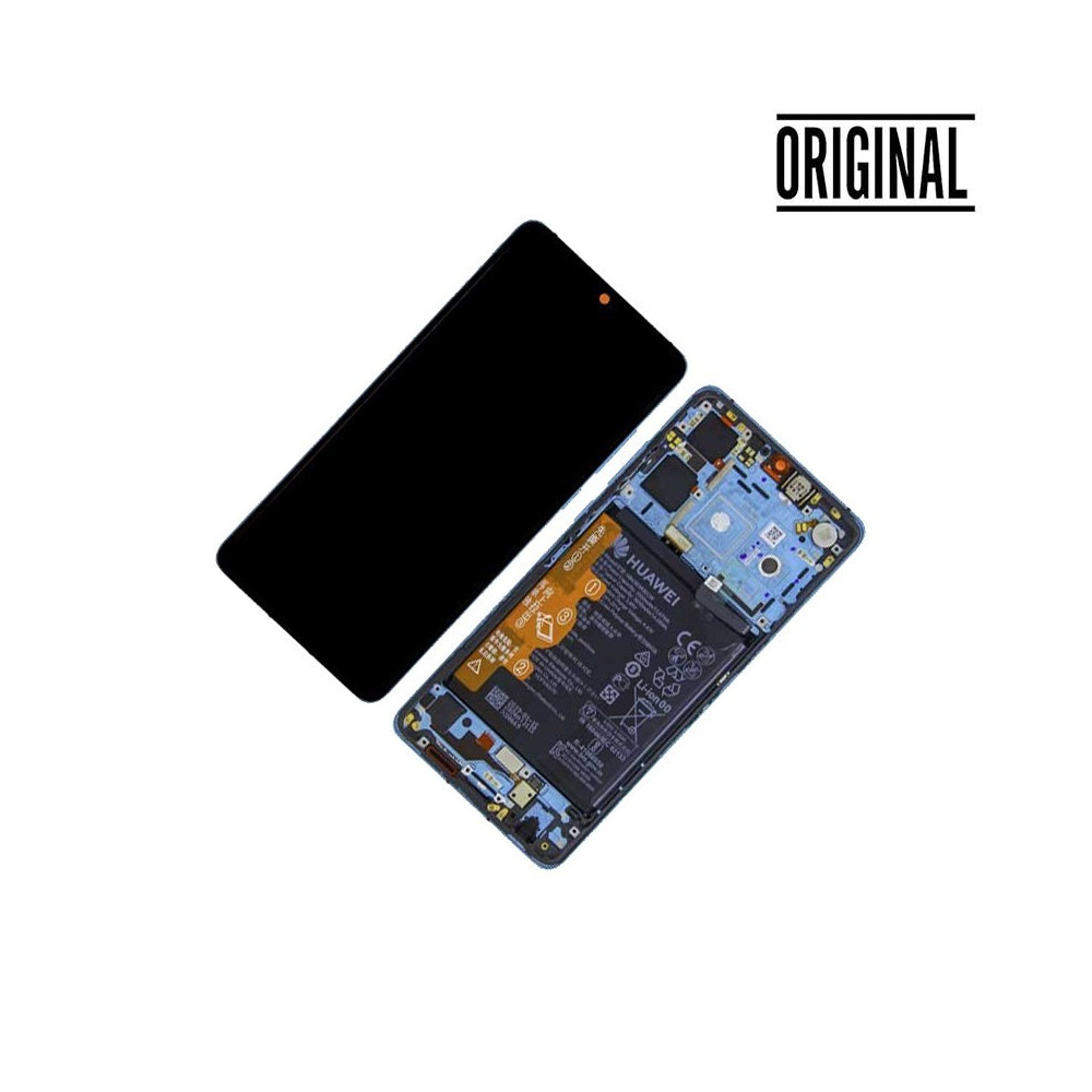Pantalla para Huawei P30 (2019) Con Marco New Code Azul Original Servicepack