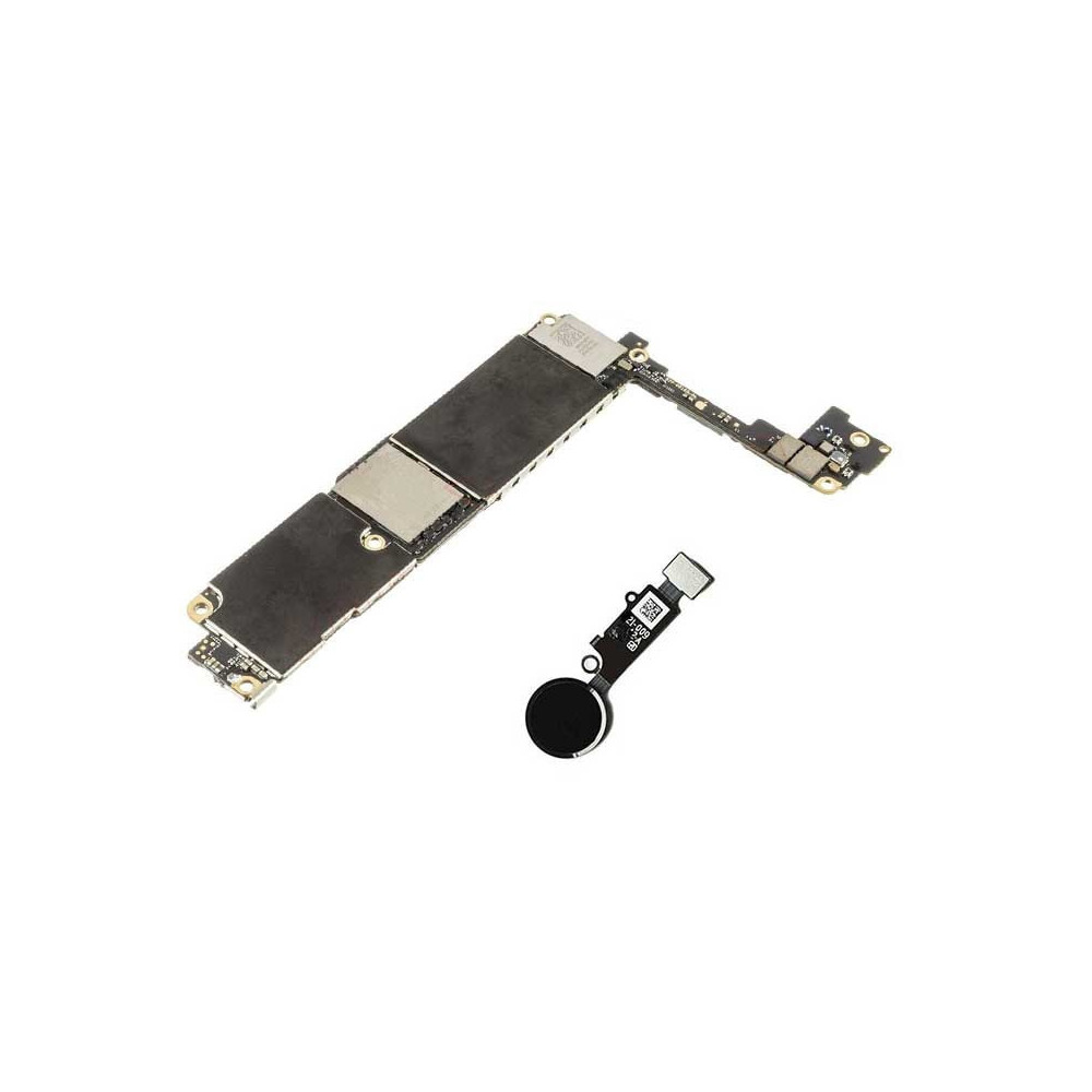 Placa Base libre de 128GB con flex de botón home para iPhone 7