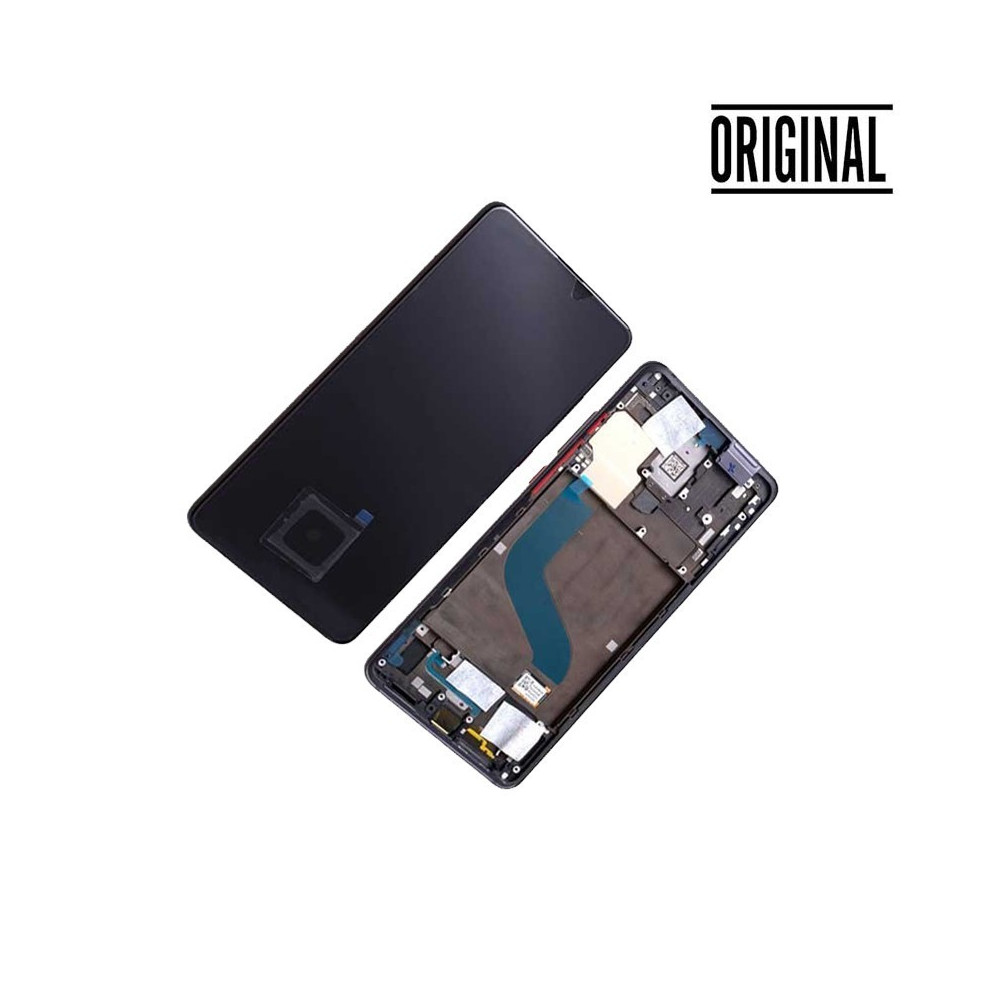 Pantalla para Xiaomi Mi 9T con Marco Blanco (Original Service Pack)