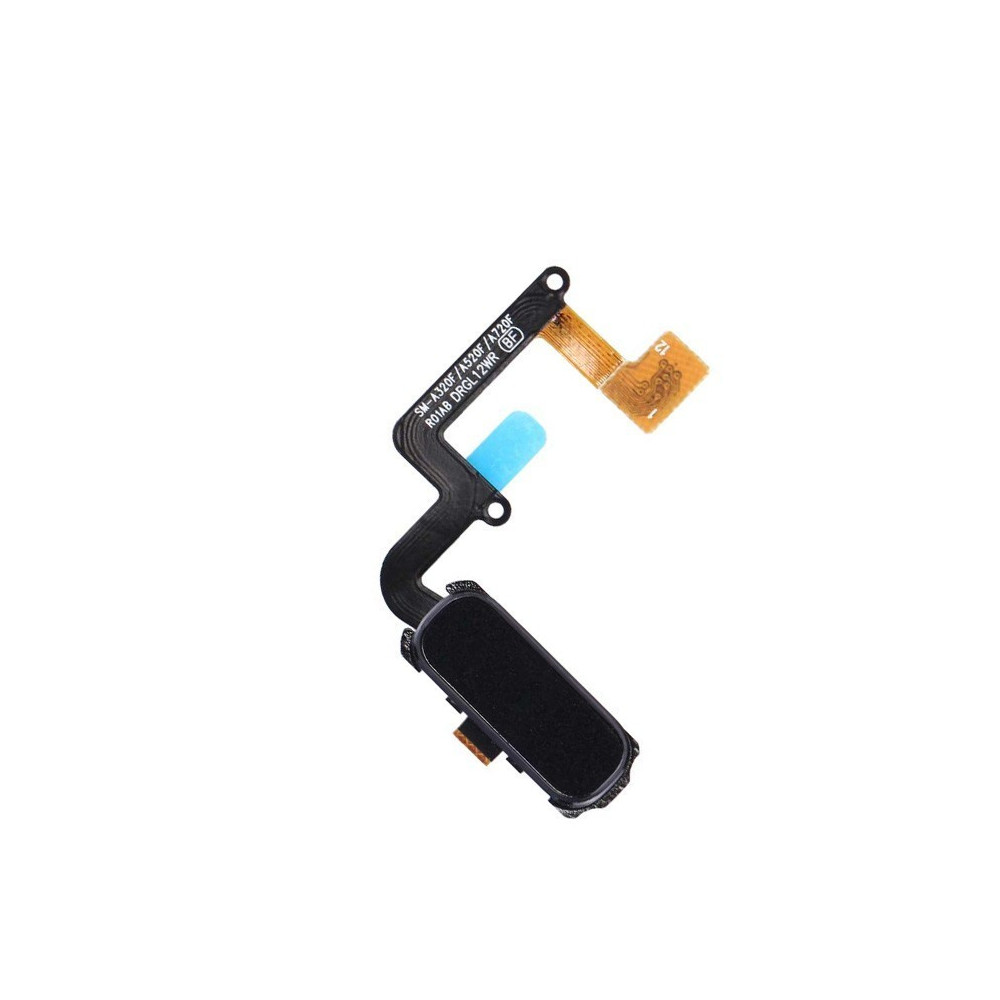 Flex con botón HOME para Samsung A3 2017 /A5 2017 /A7 2017 Negra