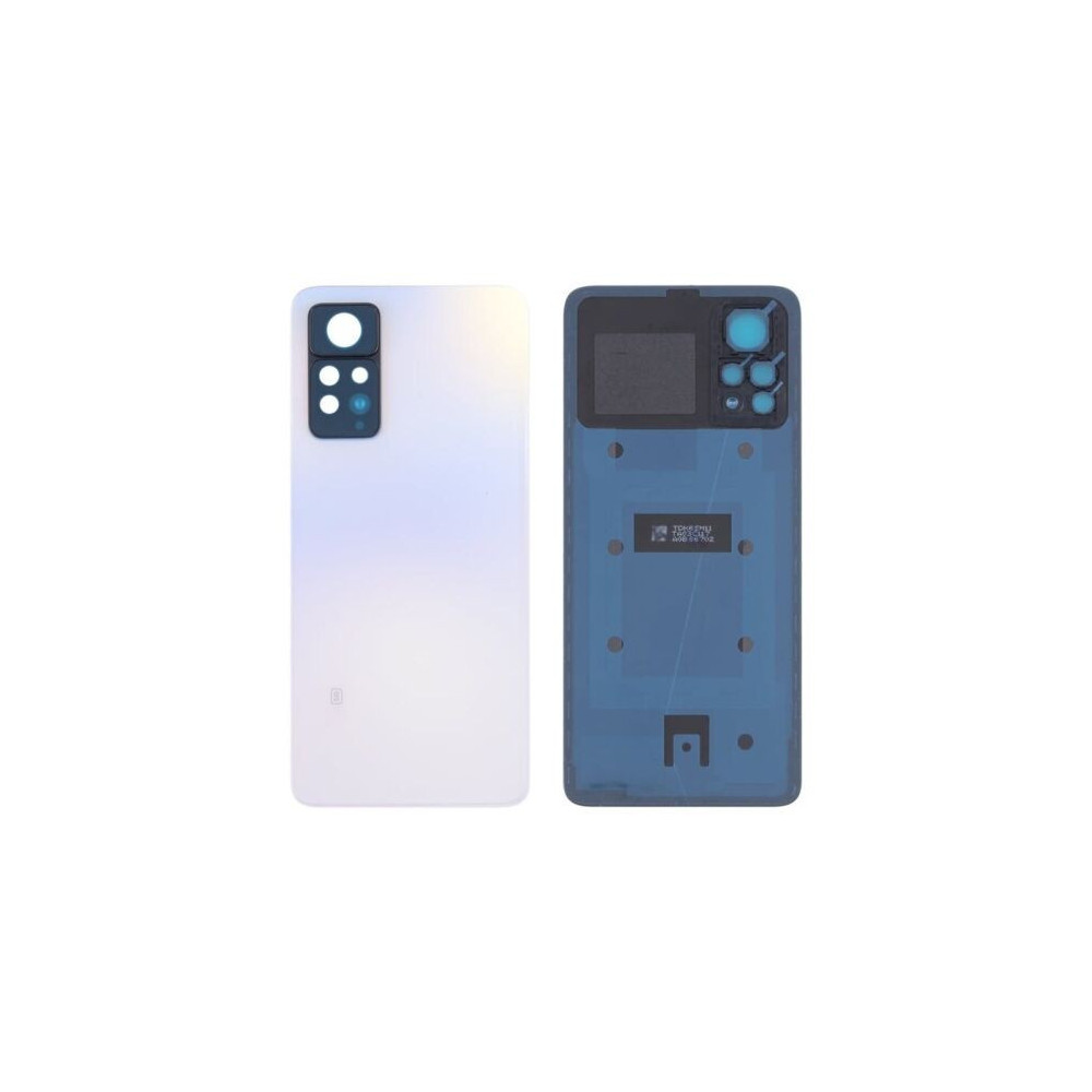Tapa Trasera Con Lente para Xiaomi Redmi Note 11 Pro / Note 11 Pro 5G Blanca