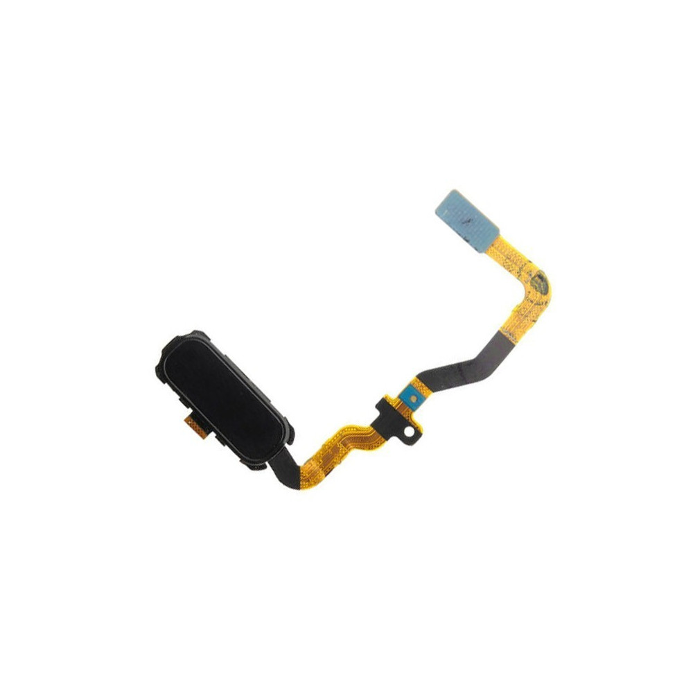Flex con botón HOME para Samsung S7 /G930 Negro